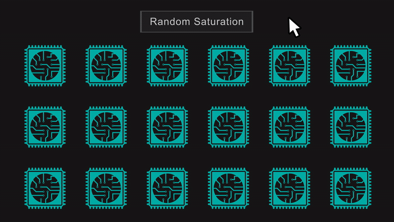 Random Saturation