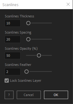 scanlines