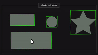 Masks to Layers