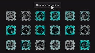 Random Saturation